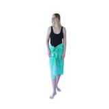 Noosa Sarongs Keppel Island Beach Cotton Sarong short skirt front view