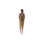 Noosa Sarongs Moffatt Beach Cotton Sarong short halter dress back view