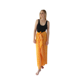 Noosa Sarongs Peregian Beach Cotton Sarong long skirt front view