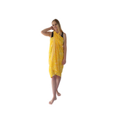 Noosa Sarongs Sunshine Beach Cotton Sarong halter dress front view