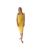 Noosa Sarongs Sunshine Beach Cotton Sarong shoulder tie dress front view