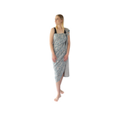 Noosa Sarongs Heron Island Beach Cotton Sarong shoulder tie dress front view