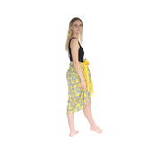 Noosa Sarongs Turtle Bay Cotton Sarong short skirt side view