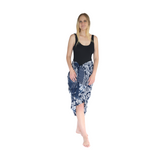 Noosa Sarongs Casurina Beach Turtle Cotton Sarong short skirt front view