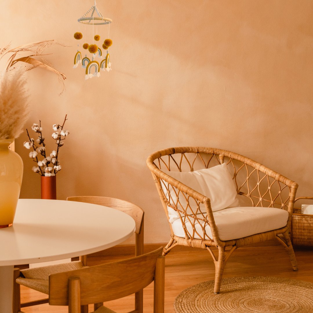 Noosa Sarongs Hanging mobile cactus or arch or heart design and pom poms