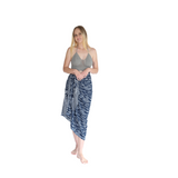 Summer crochet halter bikini top-slate grey